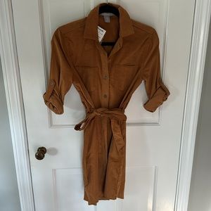 NWT Lucky Brand Corduroy Dress